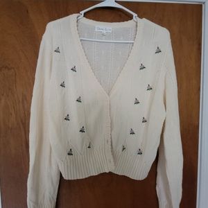 Cream Stump & Co cardigan